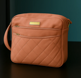 Elegant Red Shoulder Pouch – Premium Ladies Handbag