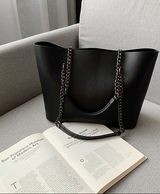 Luxury Women's Tote Bag Wit Chain Strap