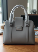 Chic Structured Top-Handle Bag