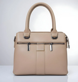 Elegant Double-Zip Day Bag
