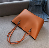 Ladies Luxury Tote Messenger Bag Double Strap