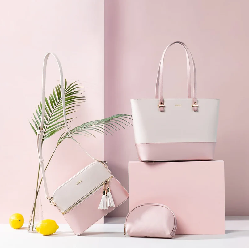 Ladies Shoulder 3 Pieces Bag Set