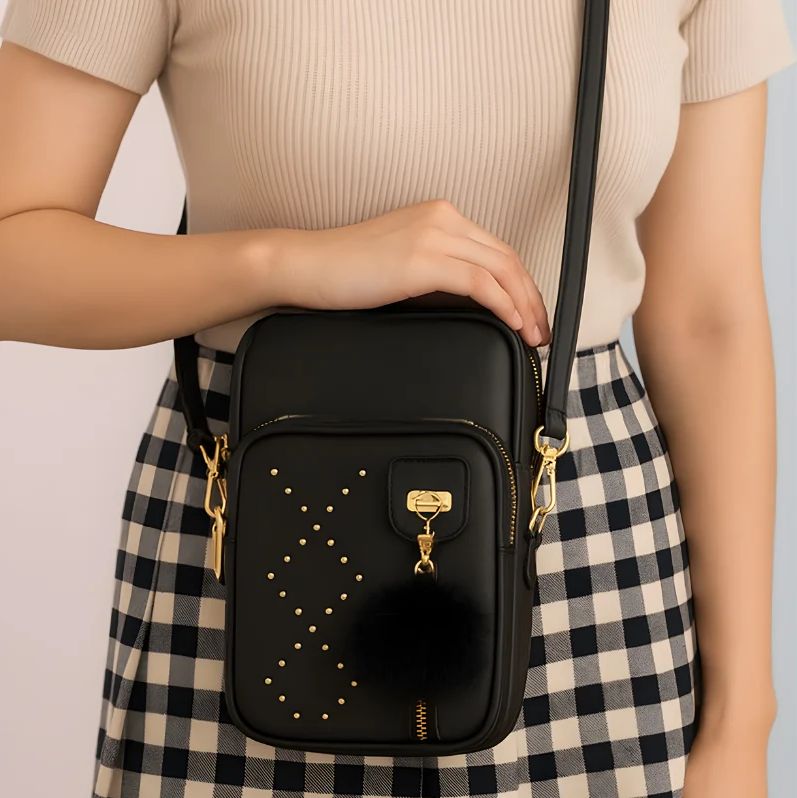 Luxe Studded Crossbody