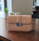 Peach Minimalist Crossbody Bag