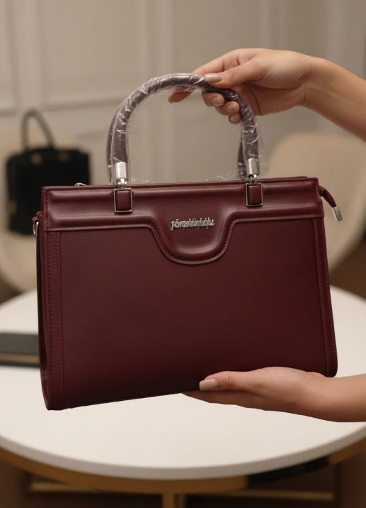Premium Maroon Handbag for women ZTS -CR082
