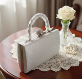 Royal Touch - Hard Case Clutch with Crystal Lock