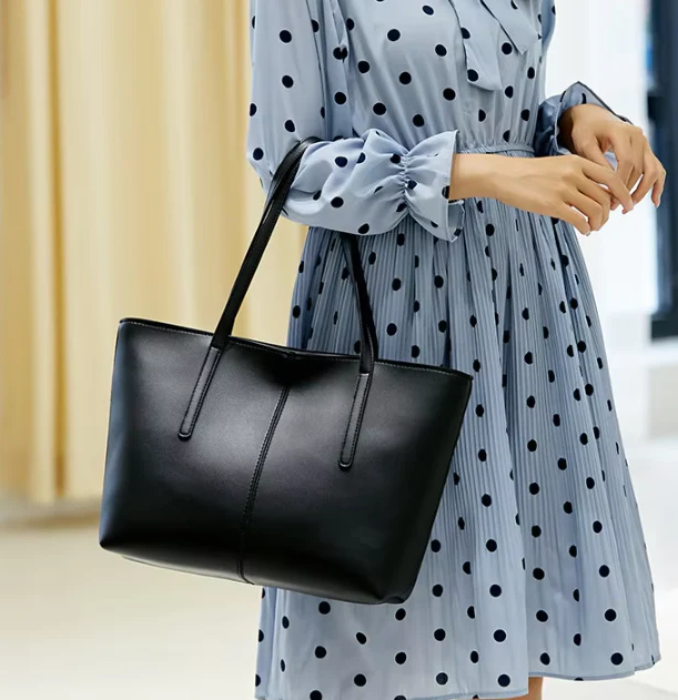 SoftWave Shoulder Tote Bag